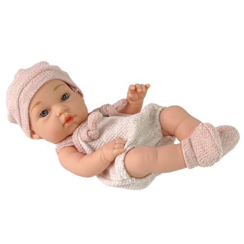 Sweet Baby lutka s kapicom 30cm roza slika 2