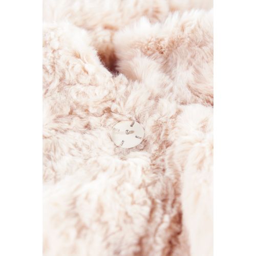 Garcia White Faux Fur kaput slika 3