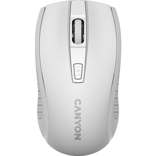 CANYON MW-7, 2.4Ghz wireless mouse, white slika 1
