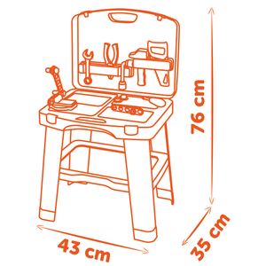 SMOBY radionica Bricolo Black &amp; Decker 360734