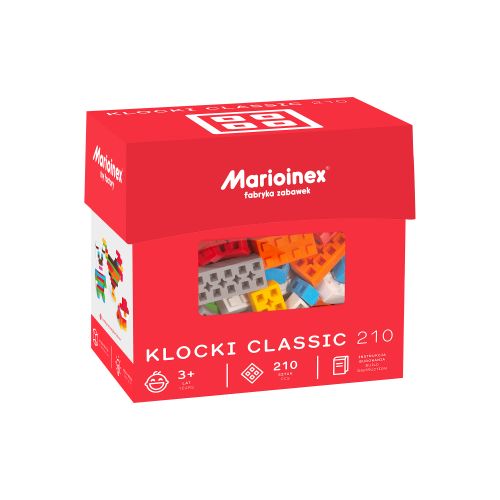 Marioinex set Classic kockica 210kom. slika 1