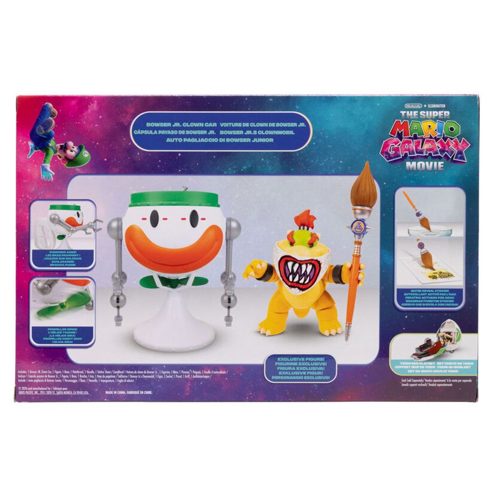 Figura Capsula Payaso de Bowser Jr. Super Mario Galaxy Movie Super Mario Bros slika 4