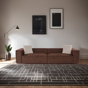 Lora L2-2R Braon Sofa sa 4 Sedišta