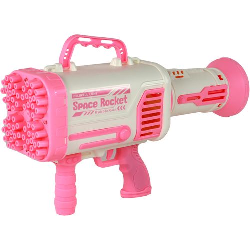 Električni ružičasti pištolj za mjehuriće od sapunice slika 2