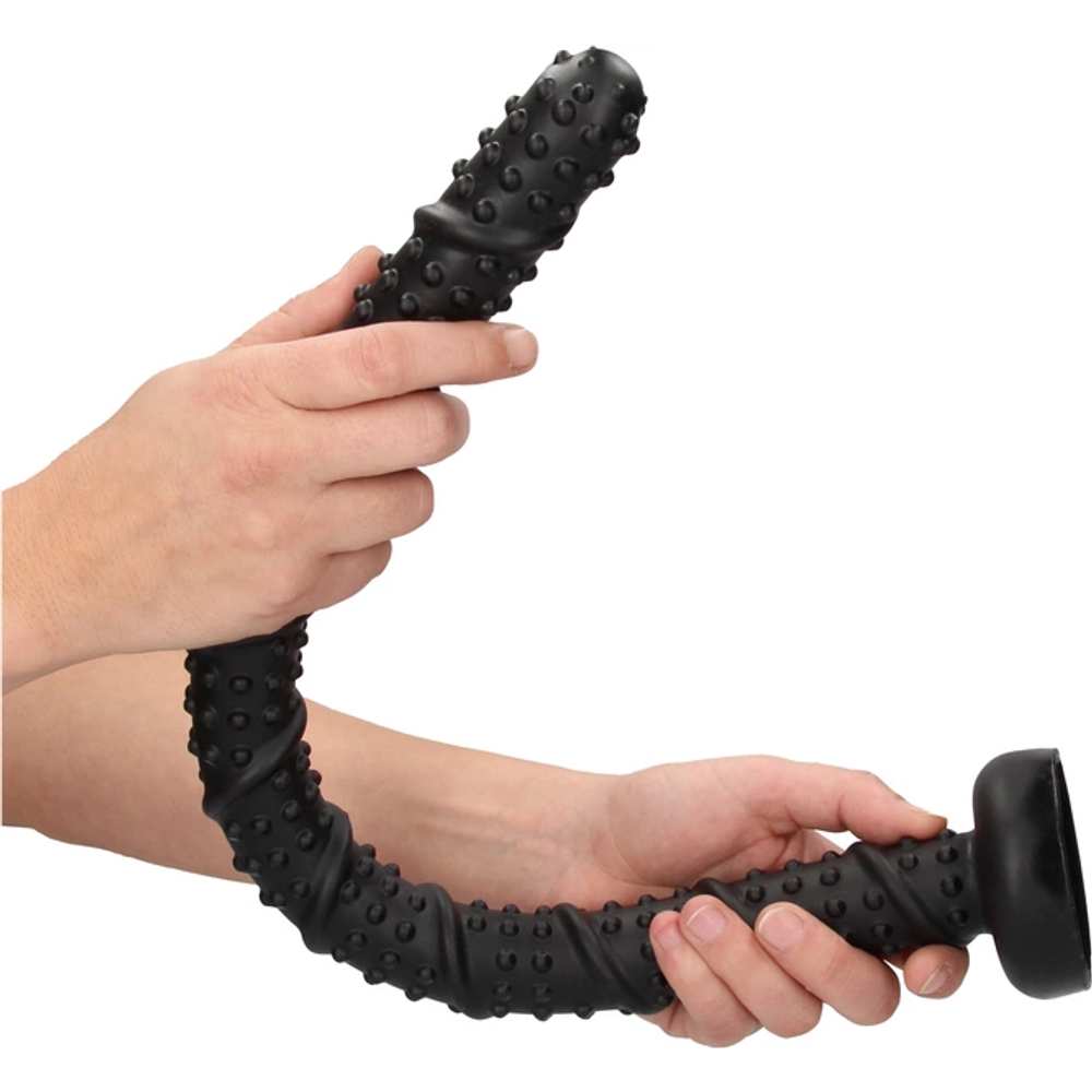 Joj! by Shots Ass Teksturirani zmijski dildo - 22 / 55 cm slika 4