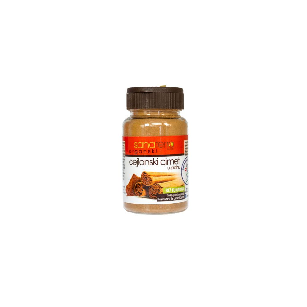 Sanaterra Organski cejlonski cimet 40 g slika 1