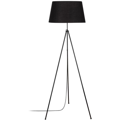 Opviq Podna lampa TRIPOD, crna, metal, 65 x 65 cm, visina 165 cm, dimenzija sjenila 40 x 50x 28 cm, duljina kabla 350 cm, E27 40 W, Tripod - 4051 slika 4