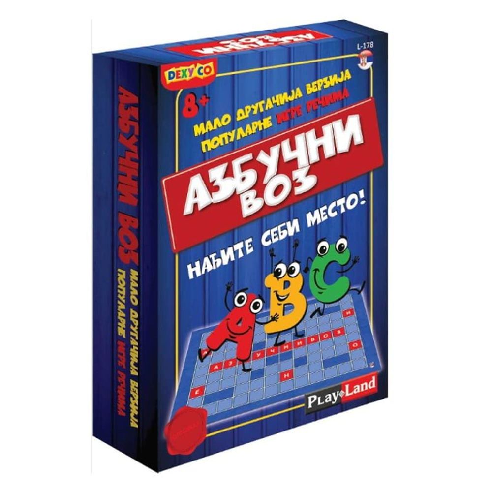 Play Land Društvena igra Azbučni voz slika 1