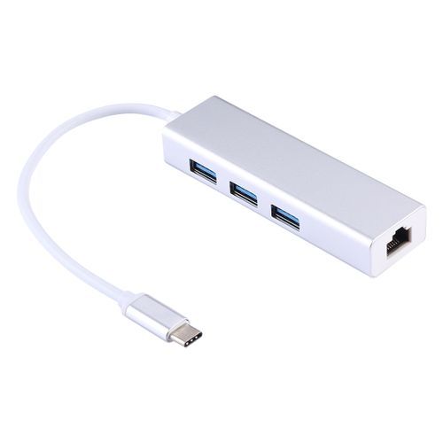 Type C HUB 4u1 RJ45 Gigabit LAN + 3*USB 3.0 slika 2