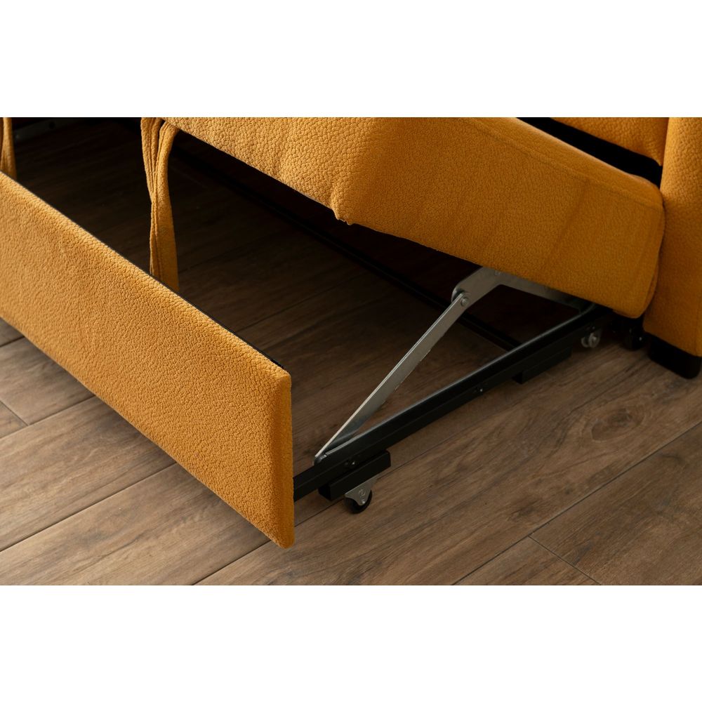 Krevetna ugaona sofa Flavia – bež slika 10