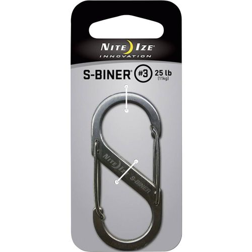 NITE Ize NI-SB3-03-11 karabiner  S-Biner Gr. 3  67 mm x 29 mm  1 St. slika 7