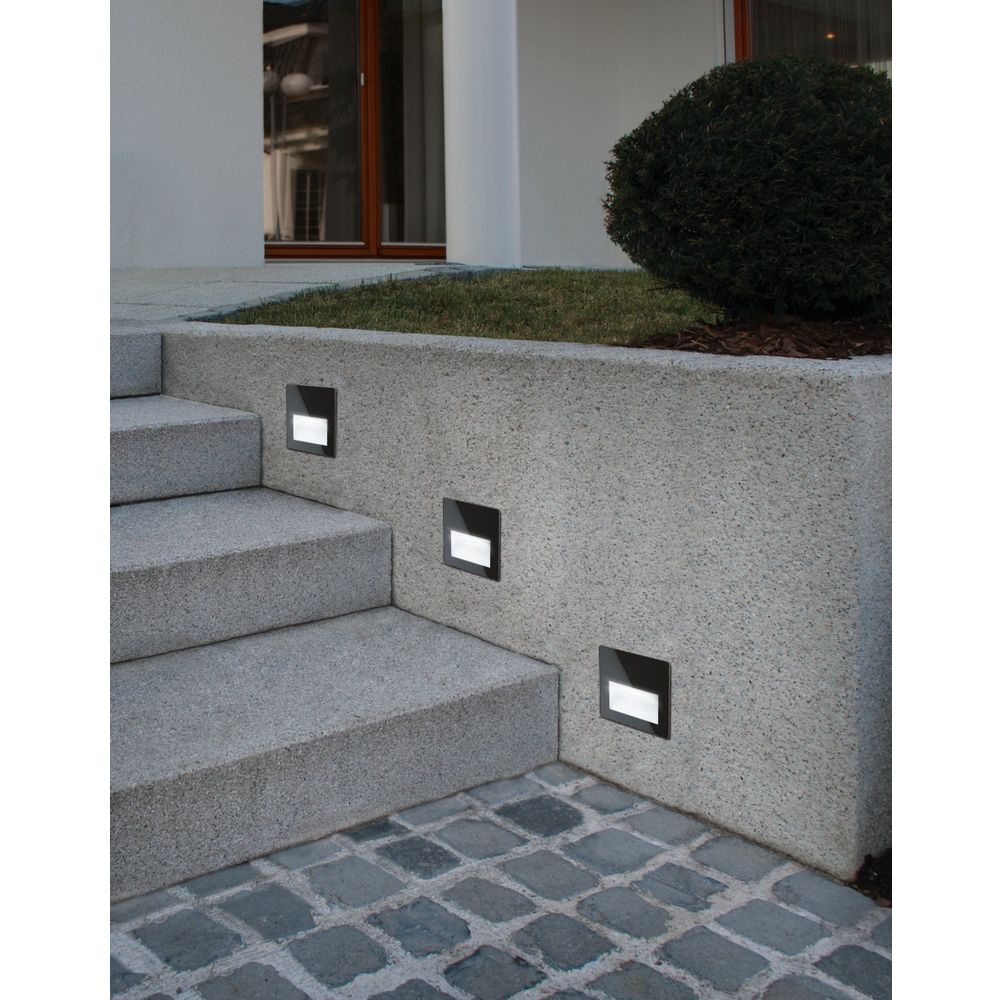 Eglo ugradbena rasvjeta aracena led 3,7w 4000k 500lm bijelo, crno/crno š:140mm v slika 4