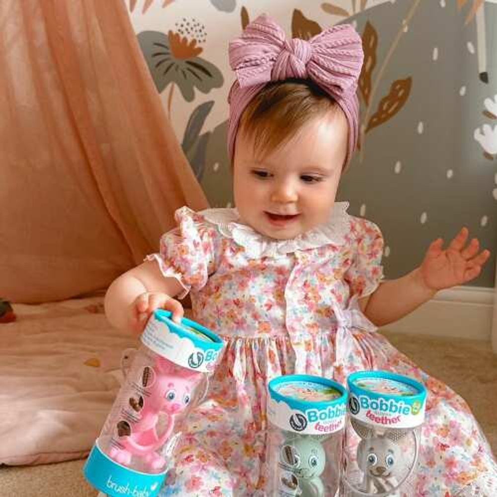 Brush-Baby Glodalica Bobbie Bunny 3D - Cappuccino slika 14