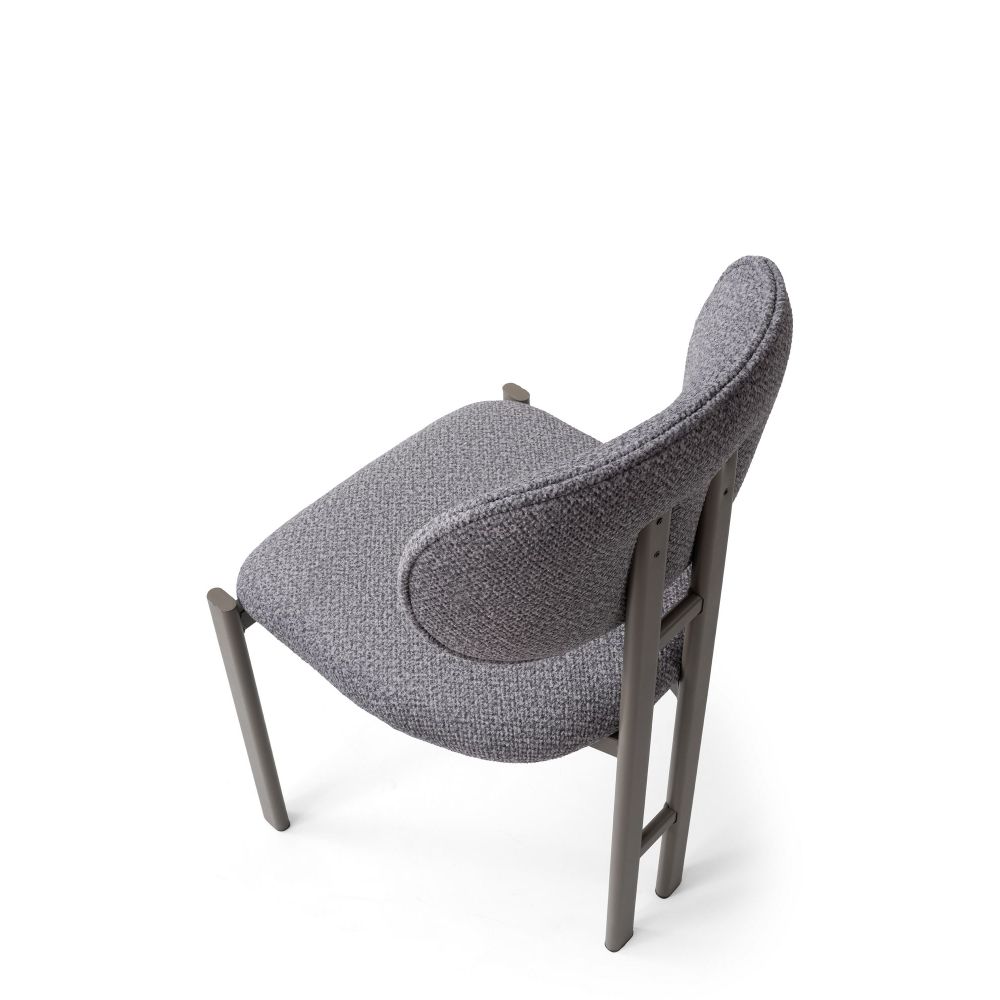 Set Stolica Muriz - 4965 - boje: tamno siva, kapučino (2 komada) slika 5