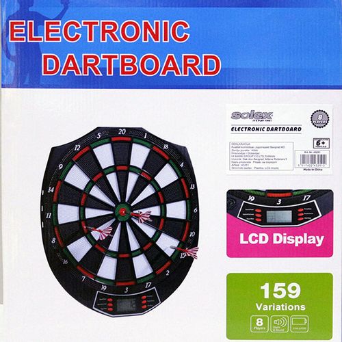 Body Sculpture "Pikado 8 Players Electronic Dartboard Lcd Display, Sound &amp; Music Effects" 43251 slika 1