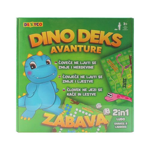 Dino Deks Avanture Drustvena Igra slika 1