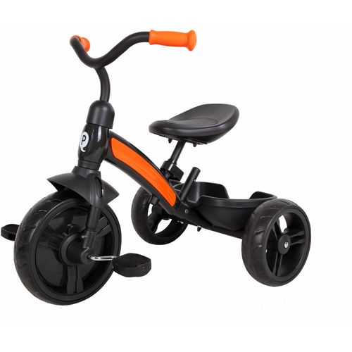 Qplay 3u1 tricikl Elite Plus crno-narančasti slika 2