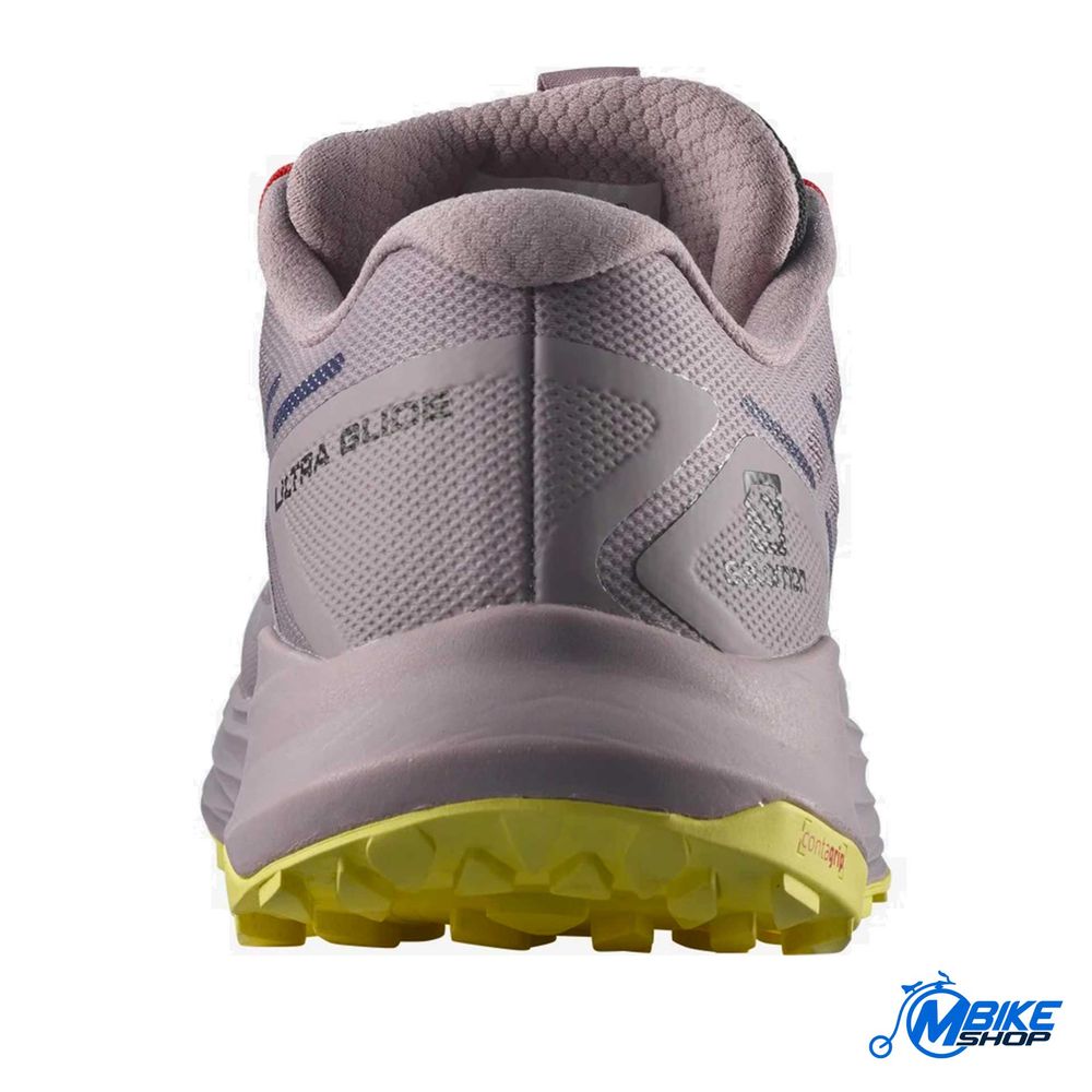 Salomon Ženske patike Ultra Glide W, Quail/Yellow Iris/Fiery Red slika 5