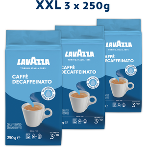 Lavazza Caffe bezkofeinska kava Decaffeinato XXL Pakiranje 3x250g