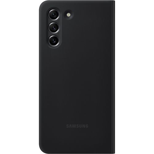 Samsung Book Smart Clear View Cover Galaxy S21 FE black slika 3