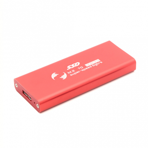 Adapter m.2 SSD na USB crveni slika 1