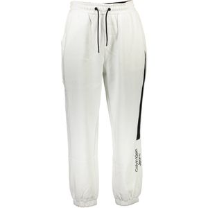 CALVIN KLEIN WHITE MEN'S TROUSERS