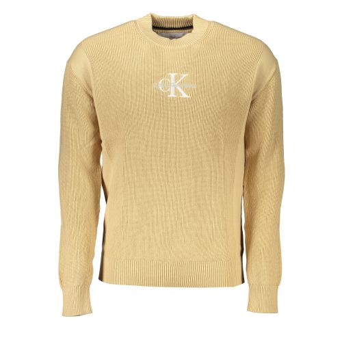 CALVIN KLEIN MEN'S BEIGE SWEATER slika 1