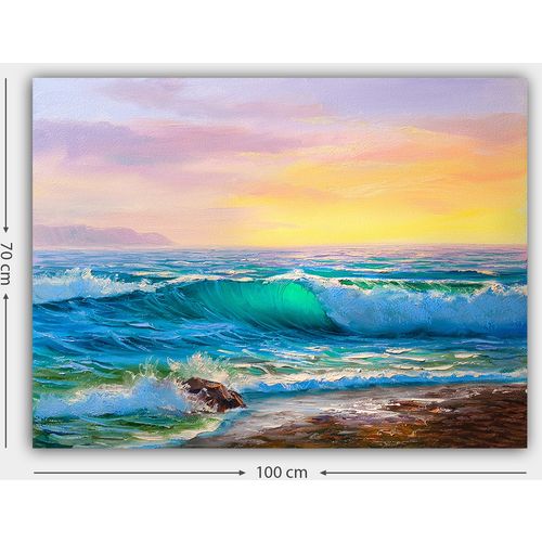 482719303_70100 Multicolor Decorative Canvas Painting slika 3