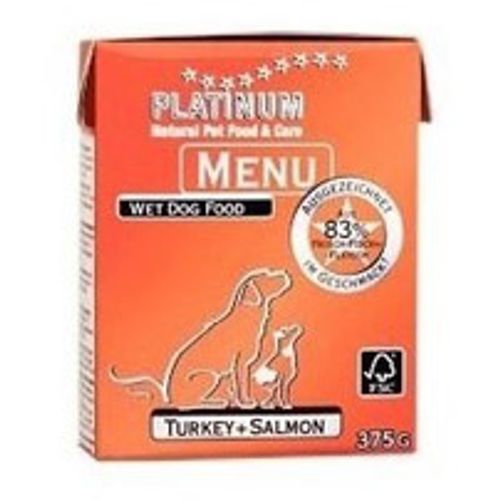 Platinum Menu Ćuretina i Losos 375 g slika 1