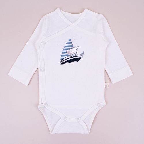 Just kiddin baby bodi preklop"Sleepy sailor", 56-62 slika 1