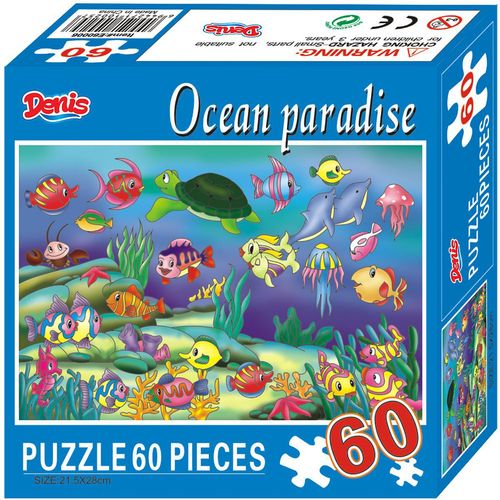 Puzzle / Slagalica Ocean paradise 60 kom slika 1