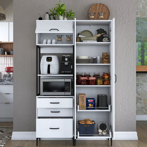 JE142 - 3106 White Multi Purpose Cabinet slika 3