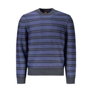 HUGO BOSS MEN'S SWEATER BLUE