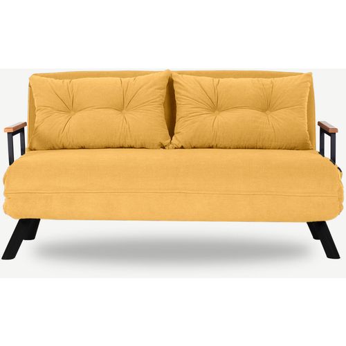 Atelier Del Sofa Sando 2-Seater - Mustard Mustard 2-Seat Sofa-Bed slika 2