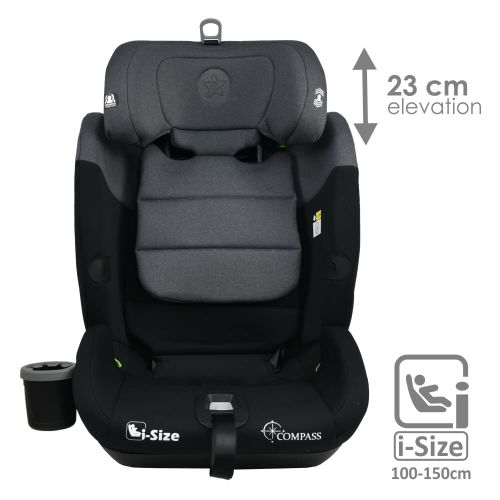 Compass Isofix i-Size autosjedalica 76-150 cm slika 4