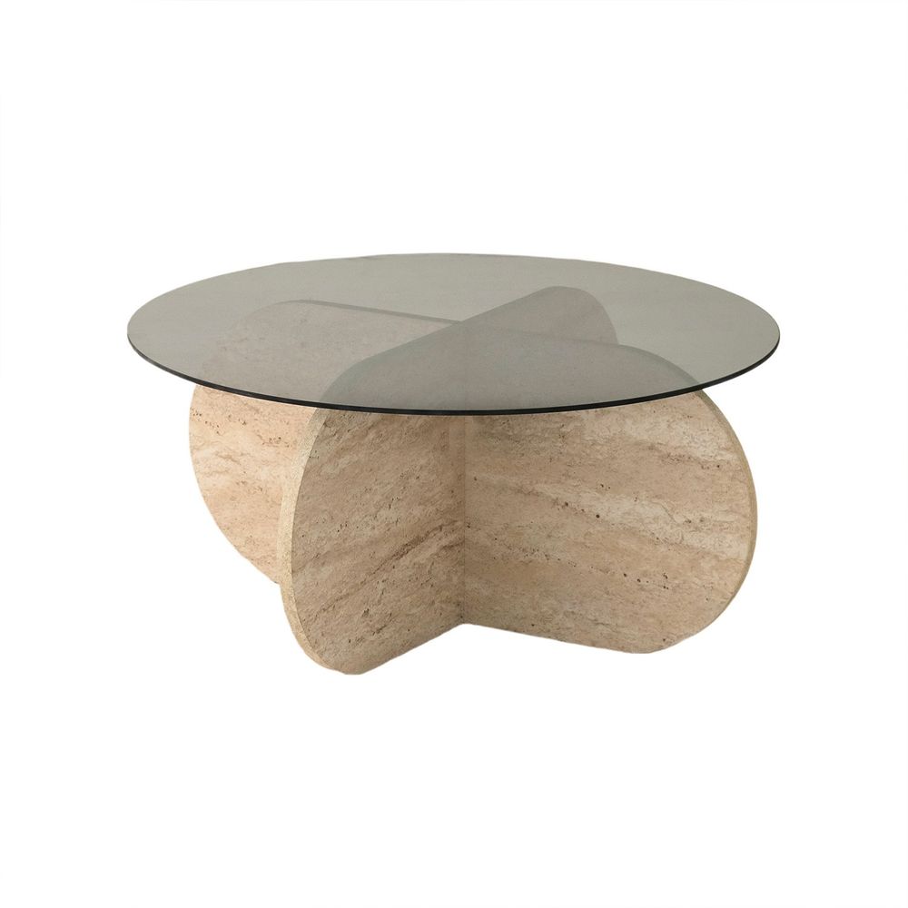 Bubble - Fume Travertine Fume Coffee Table slika 9