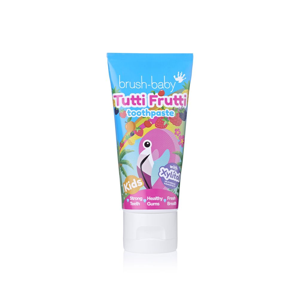 Brush-Baby Dječija pasta za zube sa voćnim okusom 50ml - Tutti Frutti slika 1