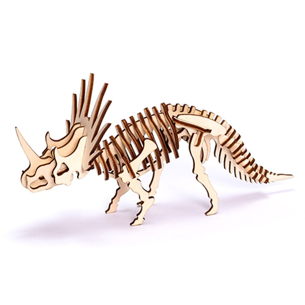Vrabac Solto 3D drvene puzle Dinosaurus slika 2