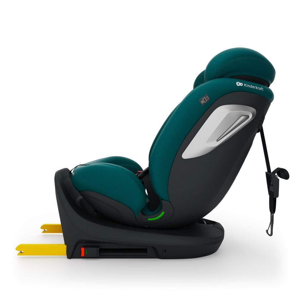 Kinderkraft I-GROW 2 PLUS i-Size autosjedalica 0-36 kg (40-150 cm) 360, zelena slika 8