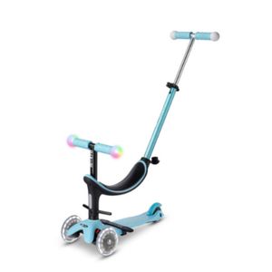 Micro Romobil Mini2Grow Deluxe Magic LED, Plavi