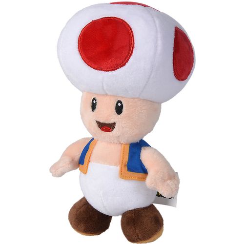 Nintendo Super Mario Toad plišana igračka 20 cm slika 1