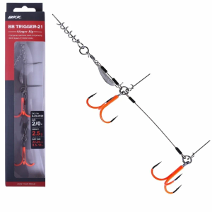 BKK BB Trigger-21 UVO (Stinger rig) #1/0 1kom