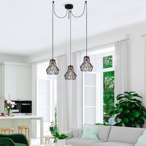 Tortum - N-1053 Black Chandelier