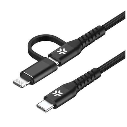 CELLY Kabl 2u1 USB-C & Lightning slika 1