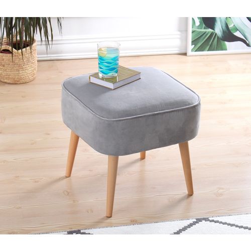 Moouv 7080 - Light Grey Light Grey Pouffe slika 4