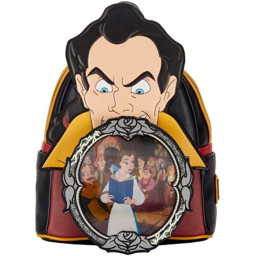 Loungefly  Disney Beauty and the Beast Villains Gaston Scene ruksak 26cm slika 1