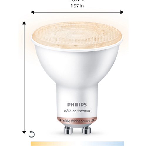 Philips smart led sijalica phi wfb 50w gu10 927-65 tw 1pf/6 slika 4