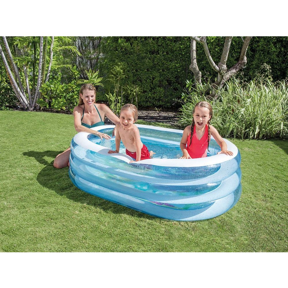 Bazen na napuhavanje, ovalni 163 x 107 x 46 cm intex 57482 slika 3