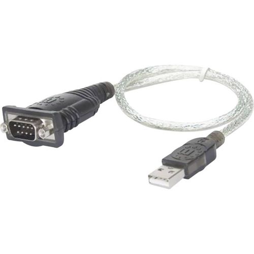 Manhattan USB 1.1 adapter [1x muški konektor USB 1.1 tipa a - 1x 9-polni muški konektor D-Sub] 205146 pozlaćeni kontakti slika 1