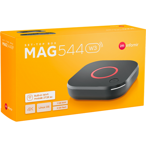 Mag Prijemnik IPTV za Stalker midlleware, 4K, WiFi 2.4/5 GHz - MAG 544 W3 slika 2